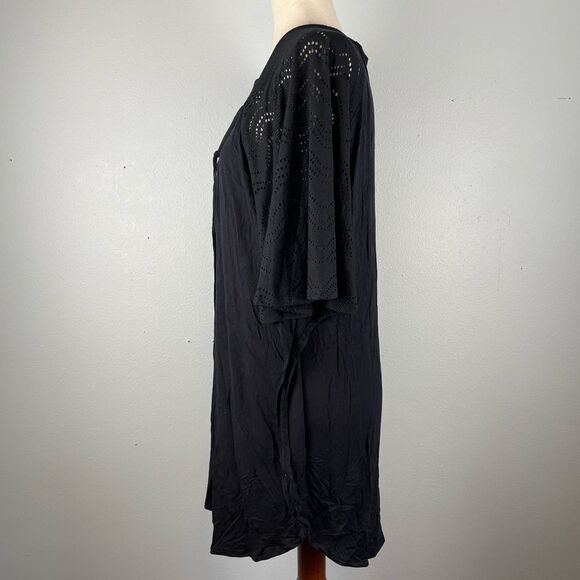 NWT Dotti Black Swim Cover Up Size M - Picture 3 of 7